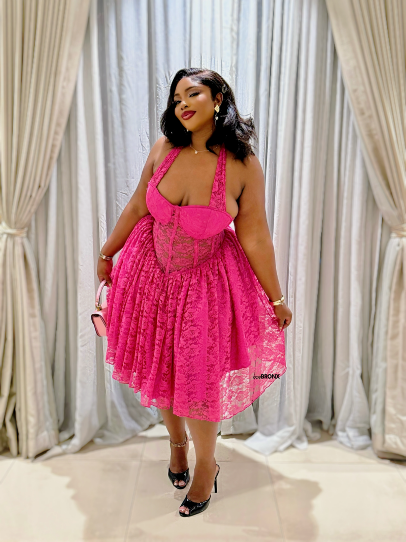 Blush Romance Corset Dress - Image 3